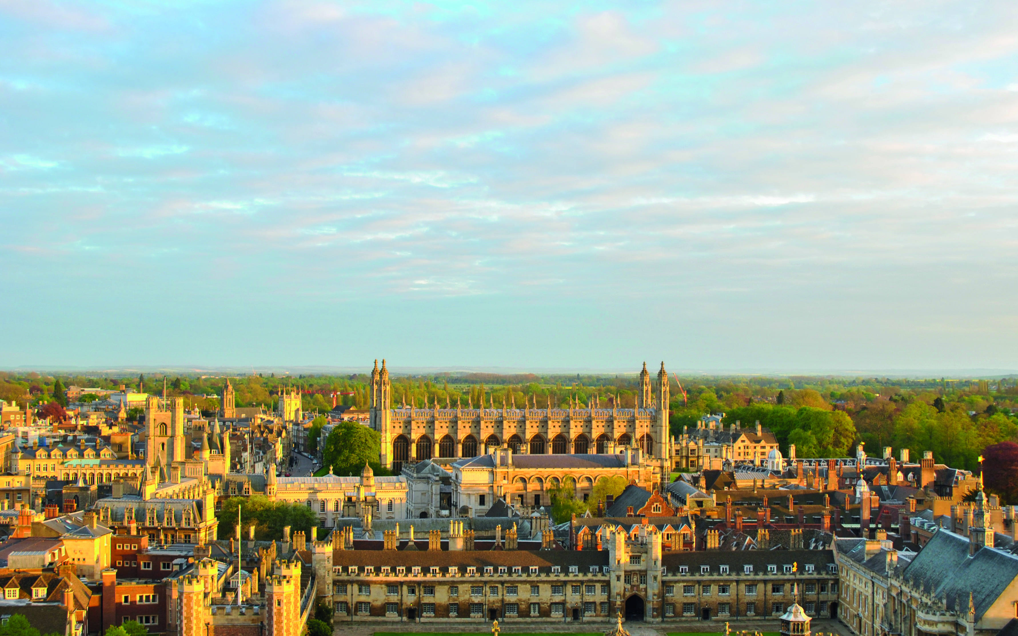 Cambridge overlooking Kings college