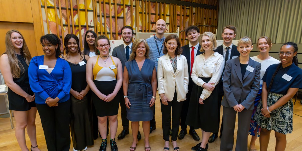 Summer interns group photo