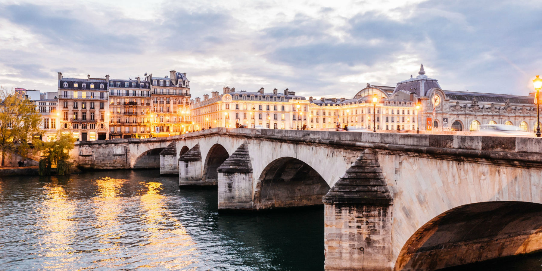 Image of river in Paris