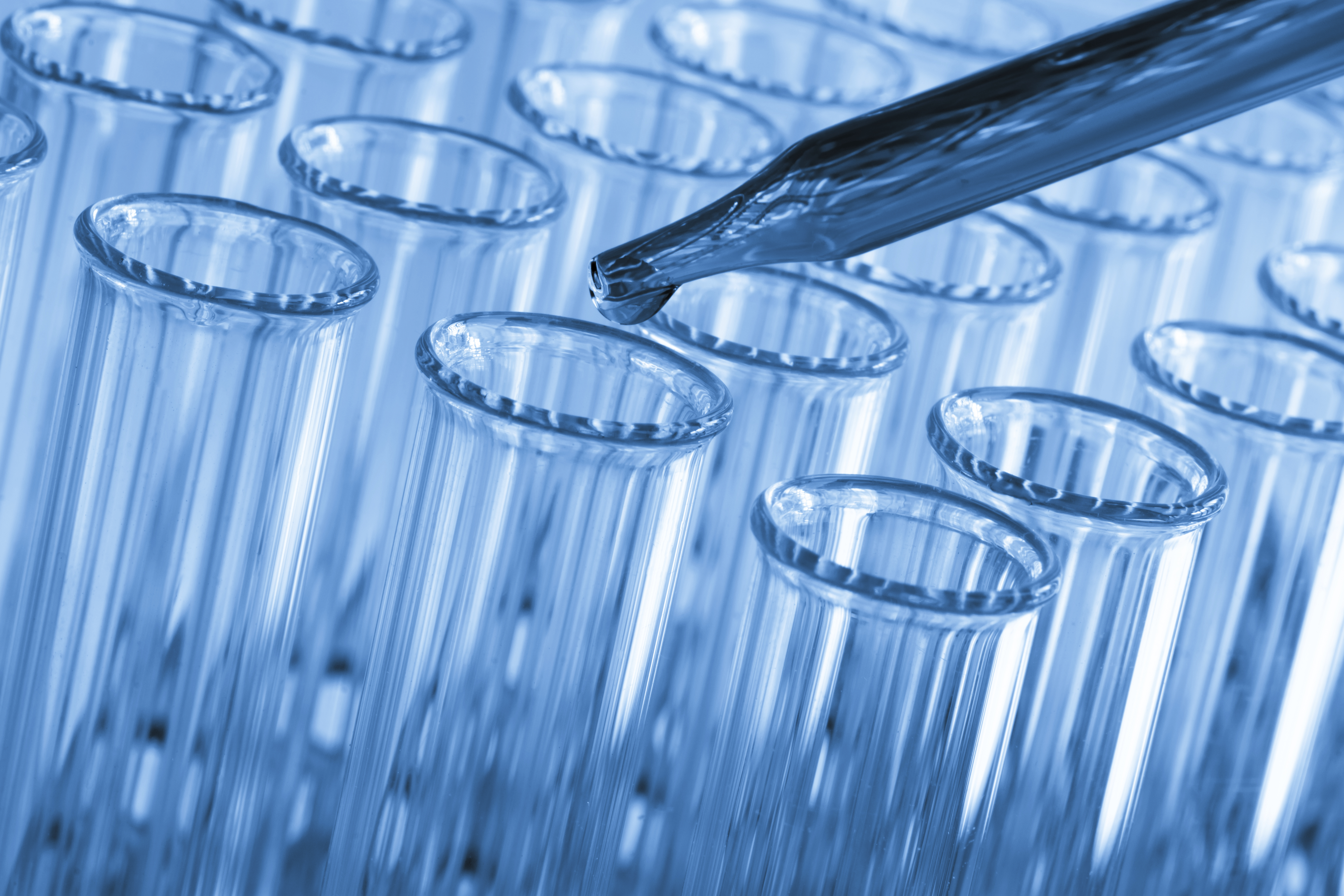 Test tubes abstract