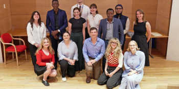 Summer intern group photograph