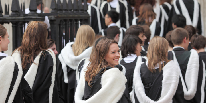 Graduating students at General Admission, 2012