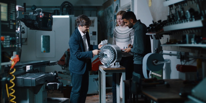 Rob Miller and students in Whittle Lab