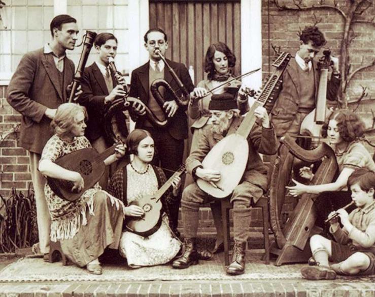 The Dolmetsch Family, 1928