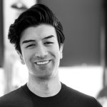 Matt Mahmoudi portrait photo in black and white
