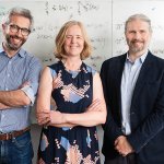 L-R: Professor John Morton (UCL), Professor Rachel McKendry (UCL), Professor Mete Atatüre (Cambridge), Professor Eleni Nastouli (UCL)