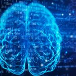 Computer generated image of a human brain