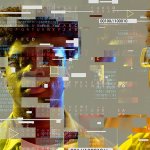 Digitally generated image of a young man