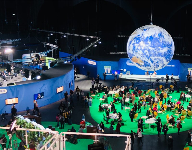 The blue zone at cop26