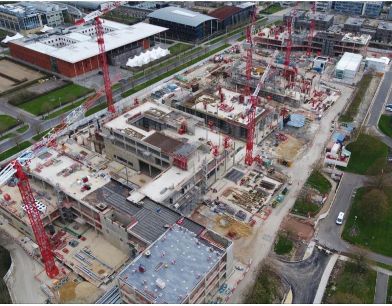 Dolby Centre under construction, May 2020