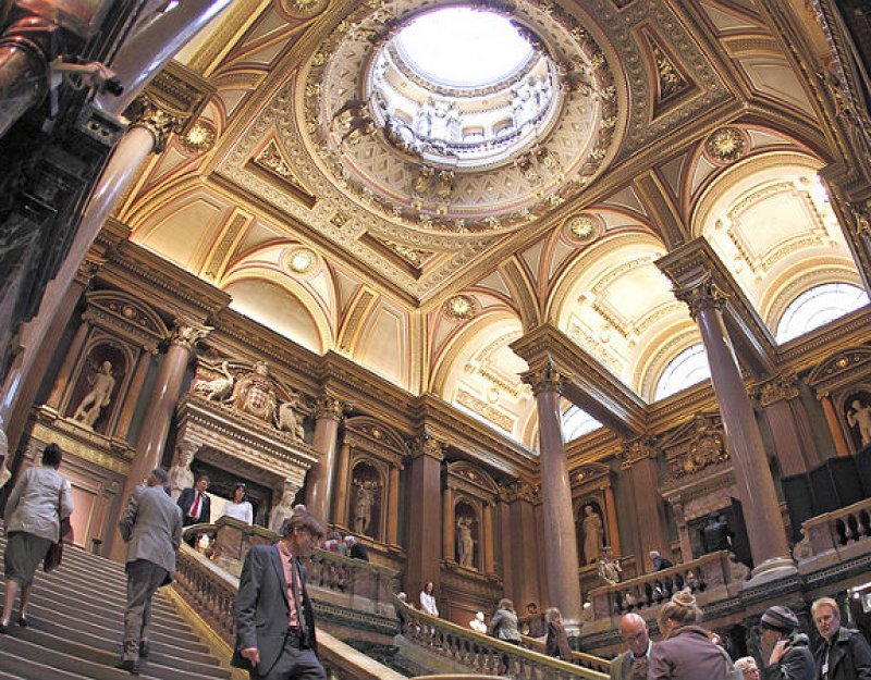 Fitzwilliam Museum Founders' building interior