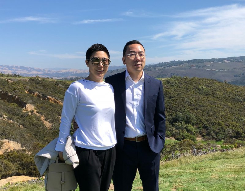 Carol Chen and Harry Tsao
