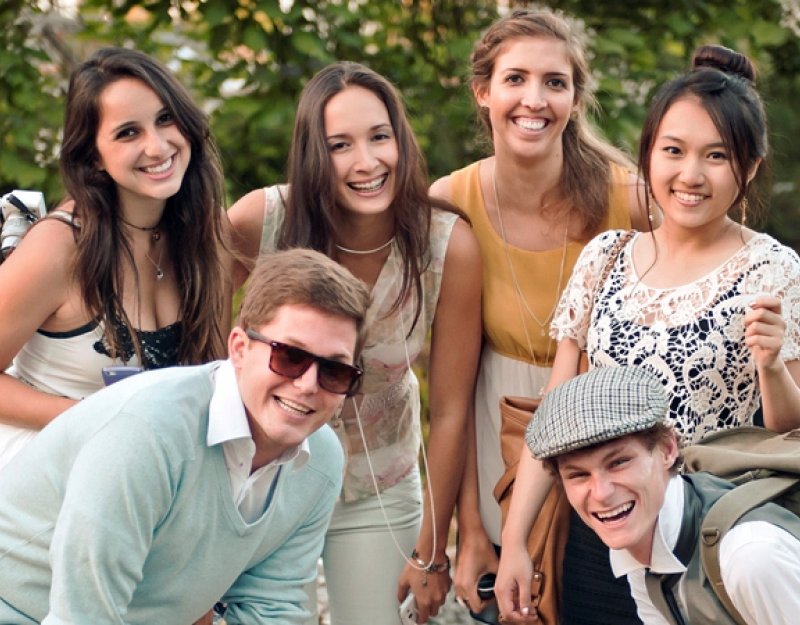 Students on a University of Cambridge International Summer Programme