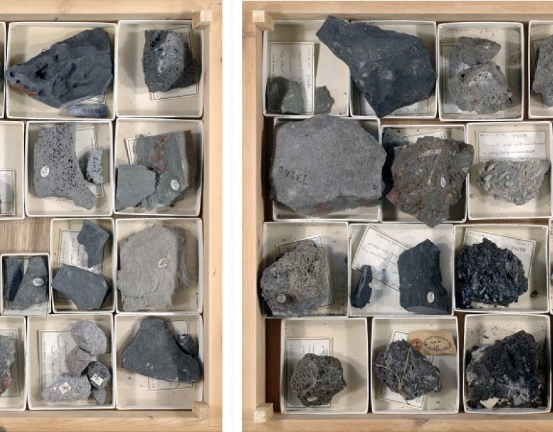 Drawers of rocks from the Terra Nova expedition, 1910–1913