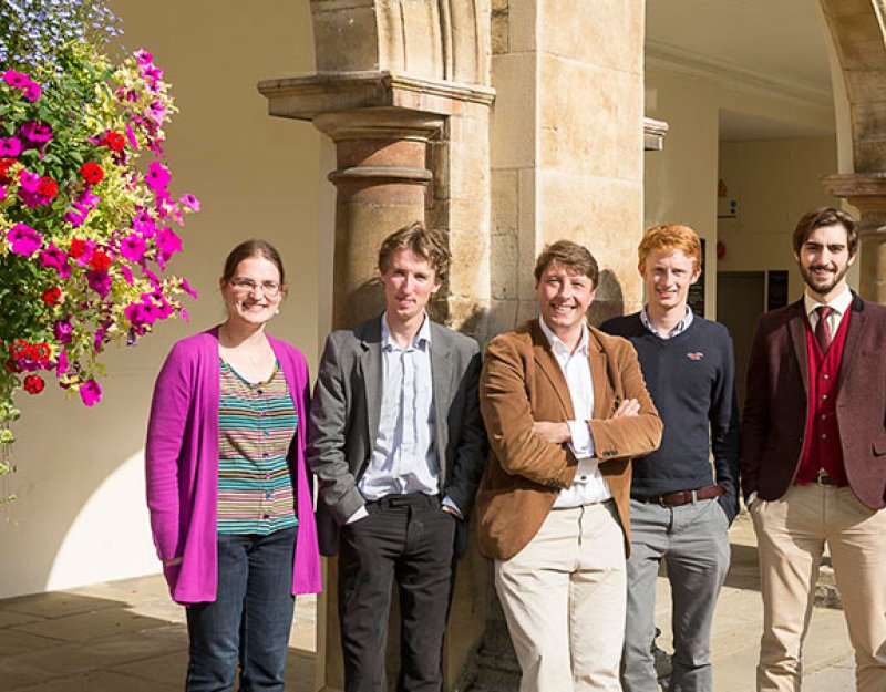 A group of Chemistry students