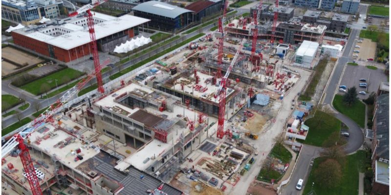 Dolby Centre under construction, May 2020