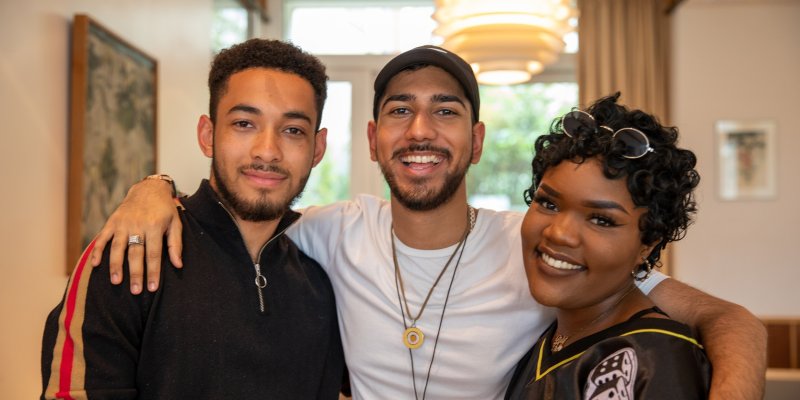 Student vloggers from the Get In Cambridge campaign