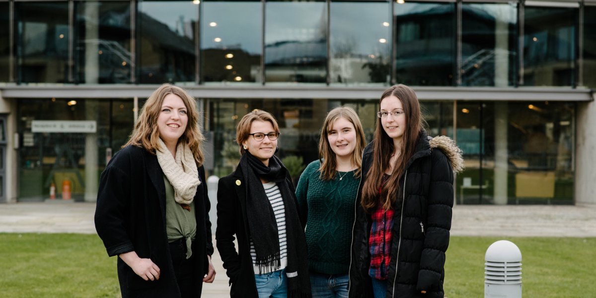 Undergraduate mathematics students - photography by Owen Richards