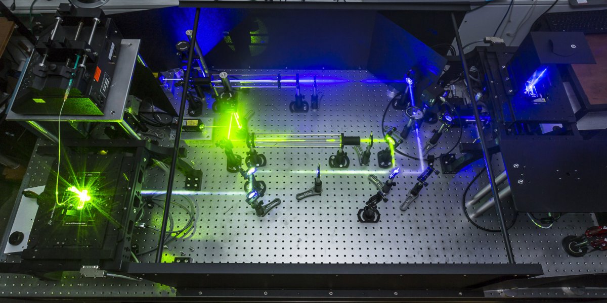 Laser laboratory in the Department of Chemistry