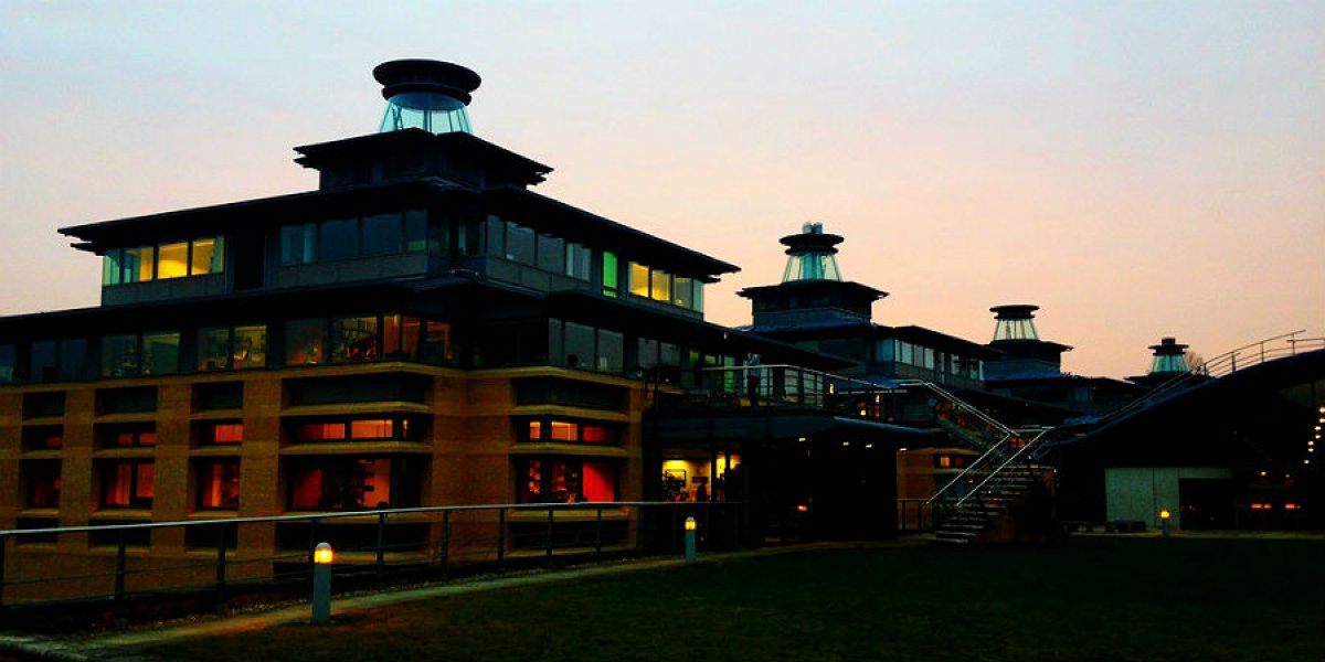 Centre for Mathematical Sciences by twilight