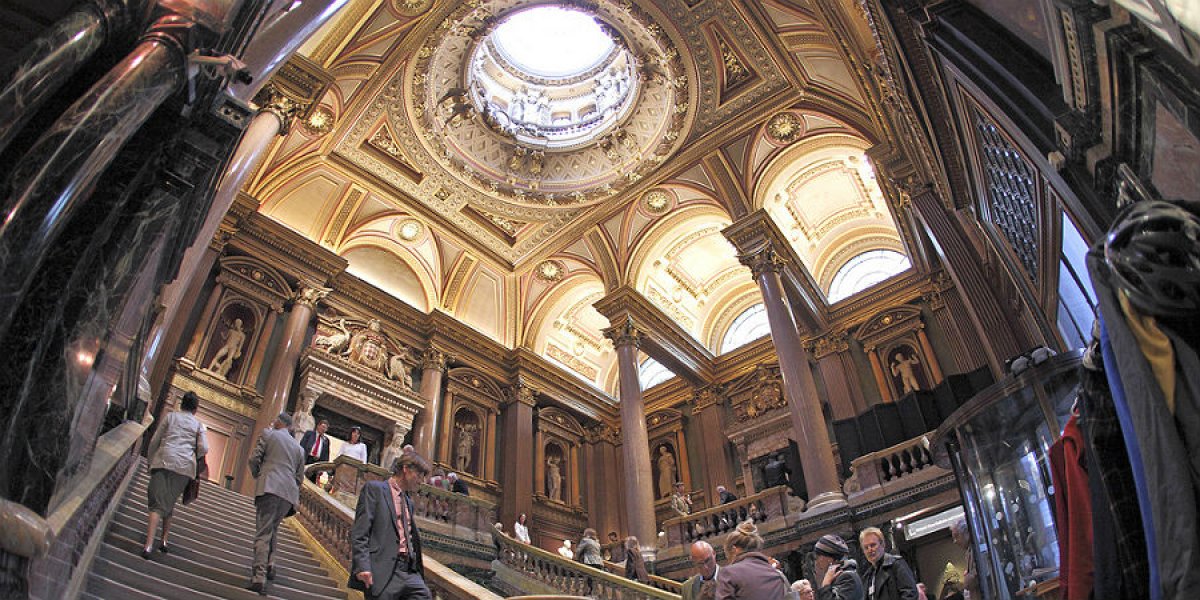 Fitzwilliam Museum Founders' building interior