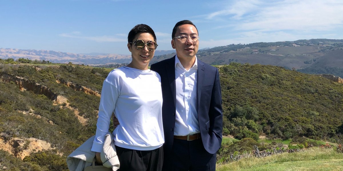 Carol Chen and Harry Tsao