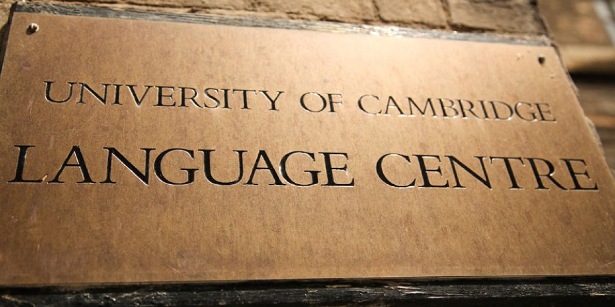 Language centre plaque