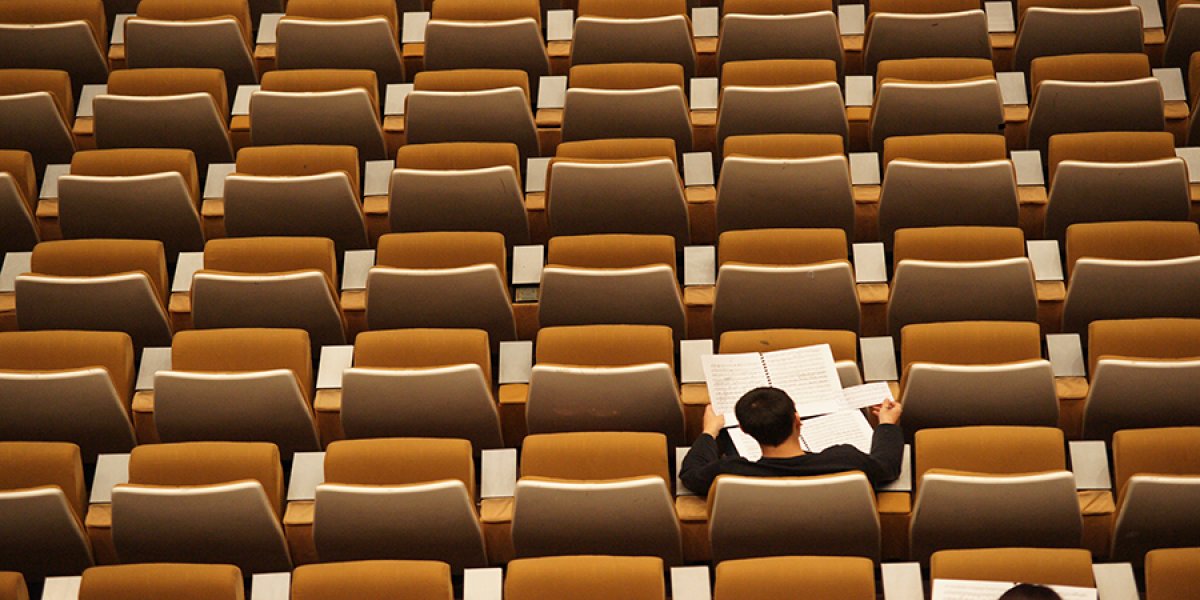 Lecture hall chairs