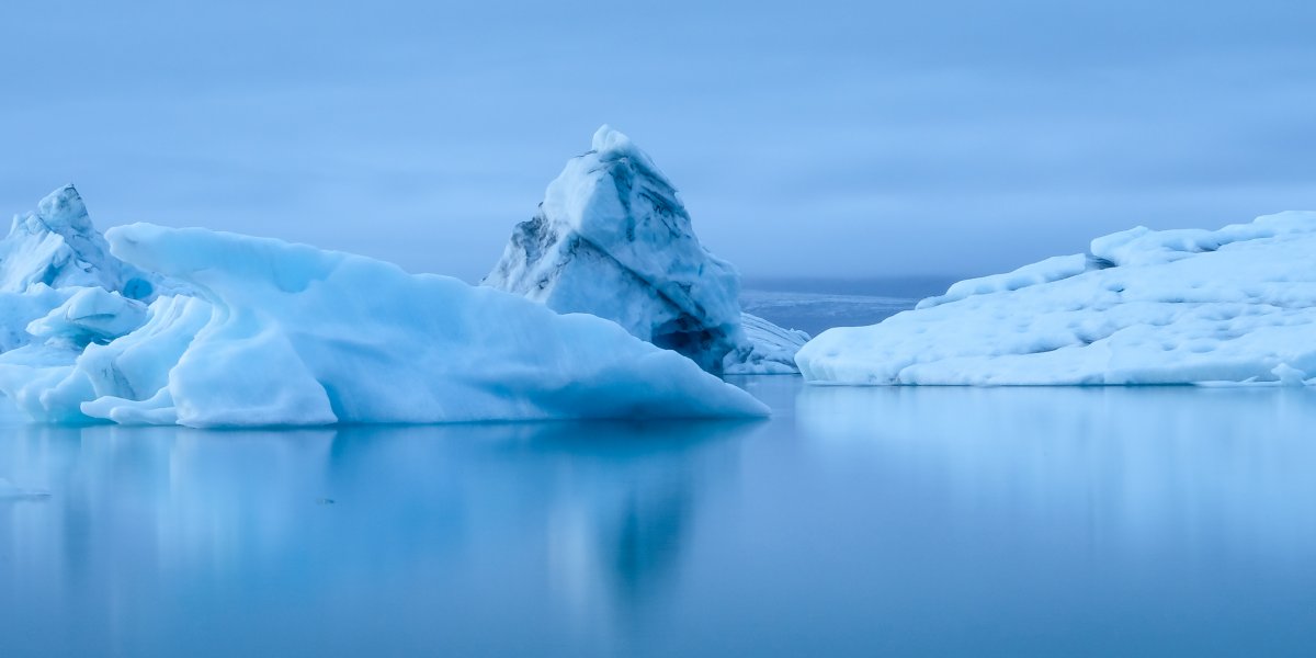 Placeholder image of icebergs